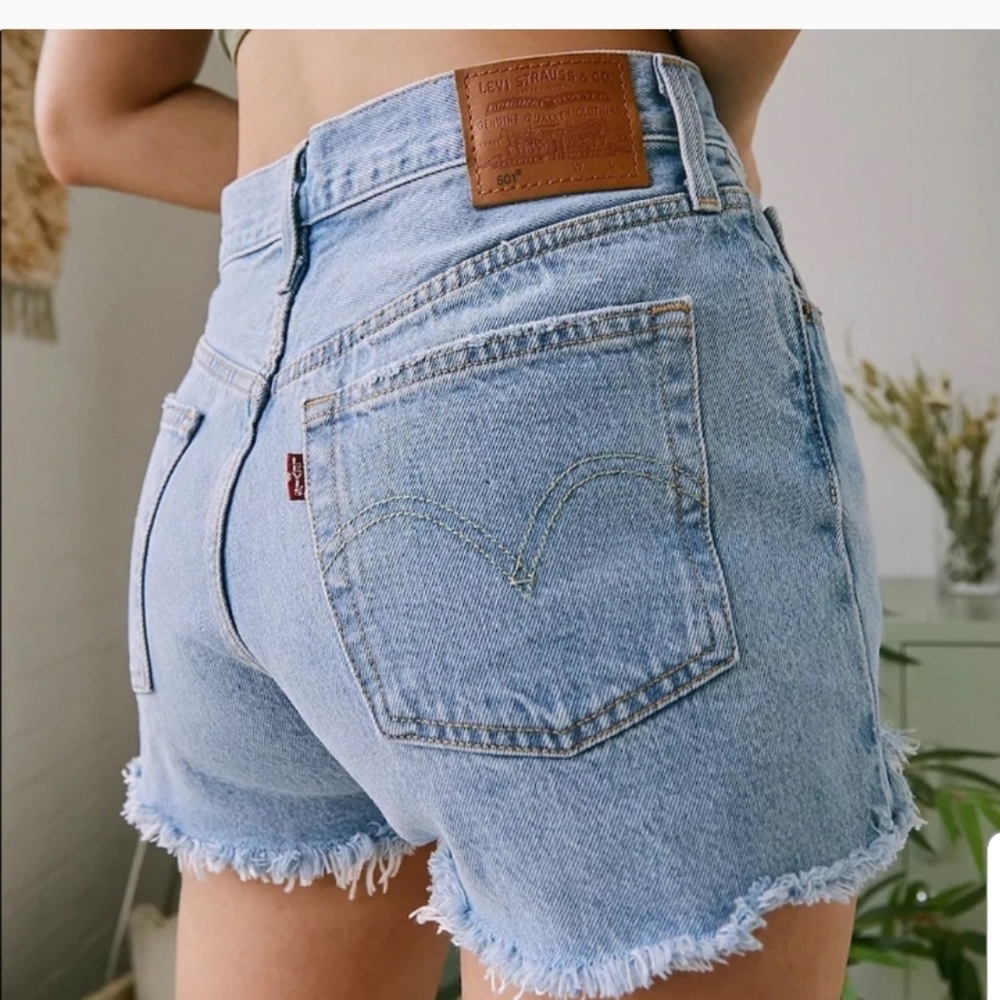 Levis 501 Premium Original Button Fly Shorts 31